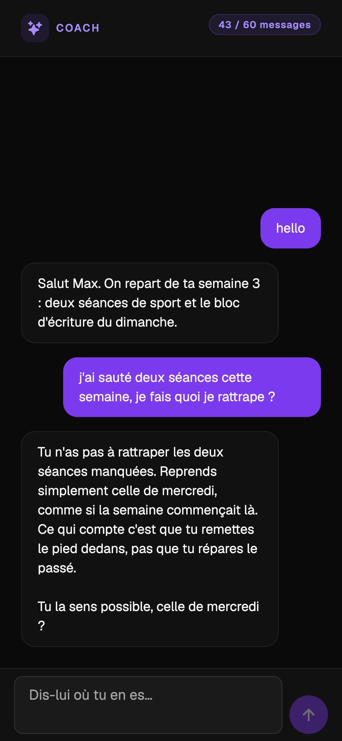 Une conversation avec le coach Kairo